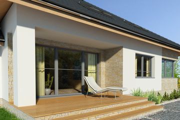  Projekt domu Bastia DCB111 (WOB1567) - projekt domu parterowego - Zdjęcie 4