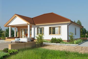  Projekt domu Lucia III DCB88b (WOB1565) - projekt domu parterowego - Zdjęcie 7