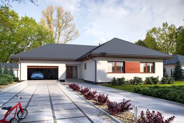  Projekt domu Driada 6 (BSE1065) - projekt domu parterowego - Zdjęcie 1