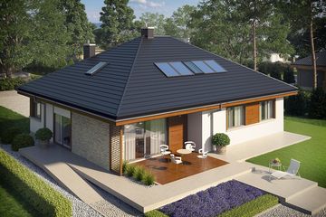  Projekt domu Flo II (WRC2442) - projekt domu parterowego - Zdjęcie 3