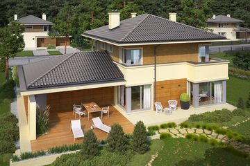  Projekt domu Rodrigo II G2 (WRC2519) - projekt domu z pełnym piętrem - Zdjęcie 3