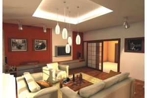  Projekt domu Mila 4 wersja A z pojedynczym garażem paliwo stałe (WRD2283) - projekt domu parterowego - Zdjęcie 3