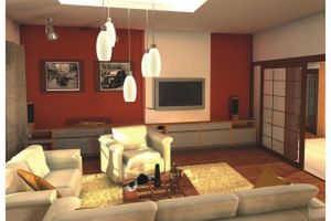  Projekt domu Mila 4 wersja A z pojedynczym garażem paliwo stałe (WRD2283) - projekt domu parterowego - Zdjęcie 8