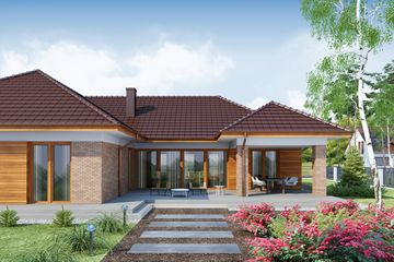  Projekt domu Sonia 2 PS Light (WRW1232) - projekt domu parterowego - Zdjęcie 3