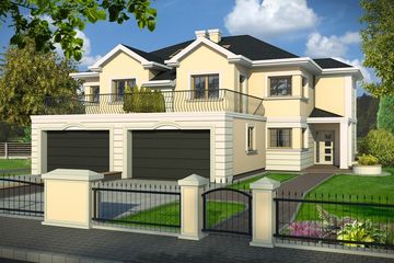  Projekt domu Willa Venus - segment (WRD2141) - projekt domu z pełnym piętrem - Zdjęcie 1