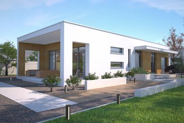  Projekt domu Lancaster II DCB104a (WOB1560) - projekt domu parterowego - Zdjęcie 6