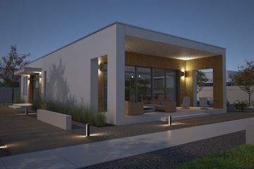  Projekt domu Lancaster II DCB104a (WOB1560) - projekt domu parterowego - Zdjęcie 7