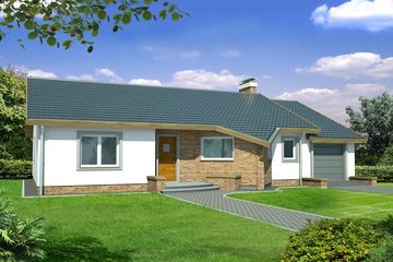  Projekt domu Ivo energo+ wersja A (WRD2229) - projekt domu parterowego - Zdjęcie 2