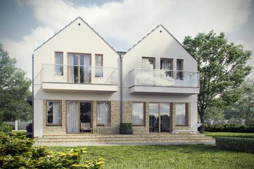  Projekt domu D219A (WAI1366) - projekt domu parterowego z poddaszem - Zdjęcie 3