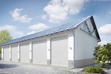  Projekt garażu G210 - Budynek garazowy (PRA1247) - projekt garażu parterowego - Zdjęcie 1