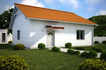  Projekt budynku gospodarczego G150 - Budynek gospodarczy (PRA1250) - projekt budynku parterowego - Zdjęcie 1