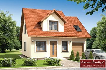  Projekt domu Santana II (BSD1258) - projekt domu parterowego z poddaszem - Zdjęcie 1