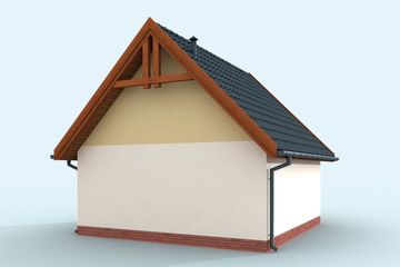  Projekt budynku gospodarczego G325 budynek gospodarczy (SLN2317) - projekt budynku parterowego - Zdjęcie 4