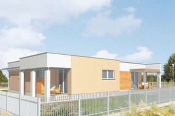  Projekt domu Bryza (KSA1289) - projekt domu parterowego - Zdjęcie 2