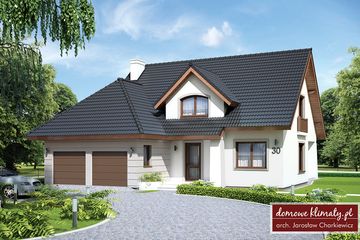  Projekt domu Syriusz NF40 (BSD1399) - projekt domu parterowego z poddaszem - Zdjęcie 1