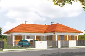  Projekt domu Skrzat (KSA1307) - projekt domu parterowego - Zdjęcie 2