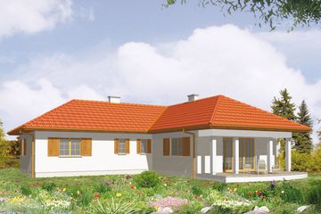  Projekt domu Kreator (KSA1315) - projekt domu parterowego - Zdjęcie 1