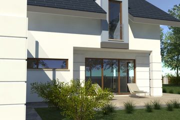  Projekt domu DJ 039 (WAM1145) - projekt domu parterowego z poddaszem - Zdjęcie 5