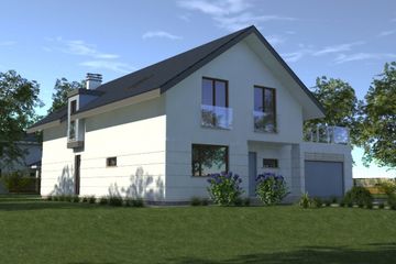  Projekt domu DJ 039 (WAM1145) - projekt domu parterowego z poddaszem - Zdjęcie 7