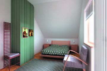  Projekt domu Calineczka (98) (KRD1390) - projekt domu parterowego z poddaszem - Zdjęcie 12