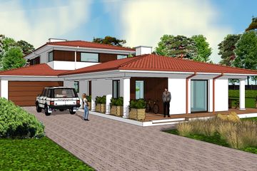  Projekt domu JM 301 (WAO1085) - projekt domu z pełnym piętrem - Zdjęcie 1