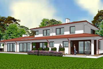  Projekt domu JM 301 (WAO1085) - projekt domu z pełnym piętrem - Zdjęcie 3