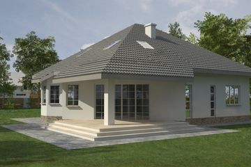  Projekt domu DJ 178 2st. (WAM1084) - projekt domu parterowego z poddaszem - Zdjęcie 4