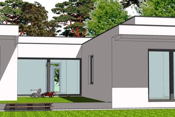  Projekt domu JM 236 (WAO1092) - projekt domu parterowego - Zdjęcie 5