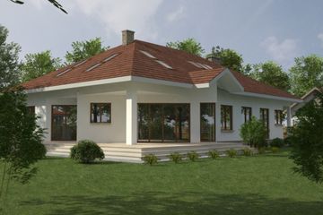  Projekt domu DJ 018a (WAM1151) - projekt domu parterowego z poddaszem - Zdjęcie 3