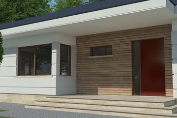  Projekt domu DJ 218 (WAM1154) - projekt domu parterowego - Zdjęcie 1