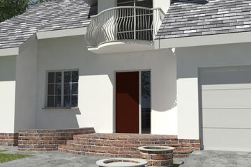  Projekt domu DJ 097a (WAM1155) - projekt domu parterowego z poddaszem - Zdjęcie 6