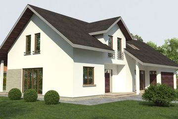  Projekt domu DJ 030 (WAM1157) - projekt domu parterowego z poddaszem - Zdjęcie 3