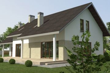 Projekt domu DJ 030 (WAM1157) - projekt domu parterowego z poddaszem - Zdjęcie 4