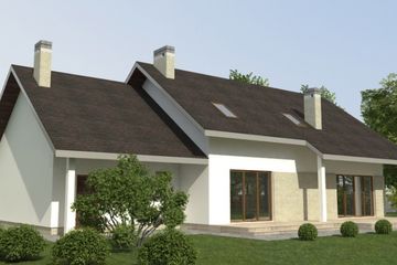  Projekt domu DJ 030 (WAM1157) - projekt domu parterowego z poddaszem - Zdjęcie 5