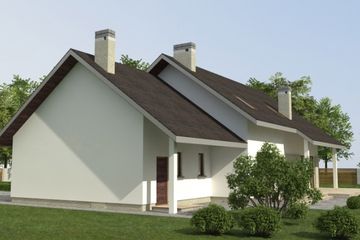  Projekt domu DJ 030 (WAM1157) - projekt domu parterowego z poddaszem - Zdjęcie 6