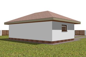  Projekt garażu G15 (WAM1162) - projekt garażu parterowego - Zdjęcie 4