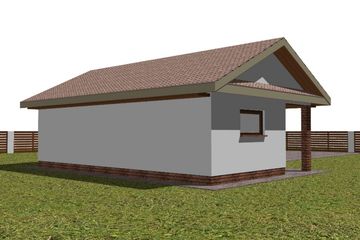  Projekt garażu G7 (WAM1168) - projekt garażu parterowego - Zdjęcie 3