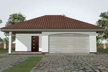  Projekt garażu G 3.22 (WAM1188) - projekt garażu parterowego - Zdjęcie 4