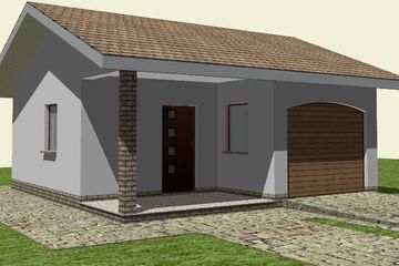  Projekt garażu G 3.12a (WAM1190) - projekt garażu parterowego - Zdjęcie 1