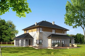  Projekt domu Teka-06 (KRU1013) - projekt domu z pełnym piętrem - Zdjęcie 1