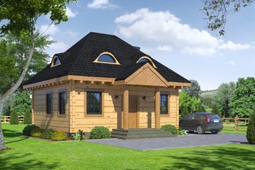  Projekt domu Celinowo Dw (KRP1699) - projekt domu parterowego - Zdjęcie 1