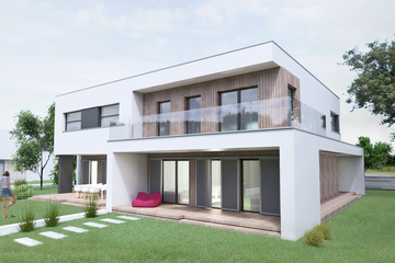  Projekt domu B-42 (PZB1019) - projekt domu z pełnym piętrem - Zdjęcie 1