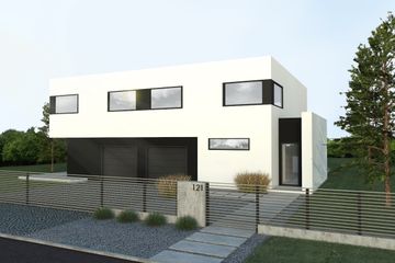  Projekt domu B-121 (PZB1020) - projekt domu z pełnym piętrem - Zdjęcie 5