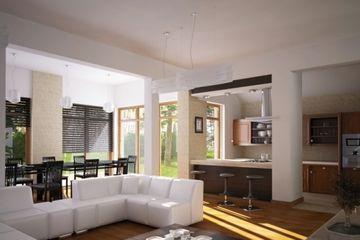  Projekt domu Tenea (KRW1012) - projekt domu parterowego z poddaszem - Zdjęcie 4