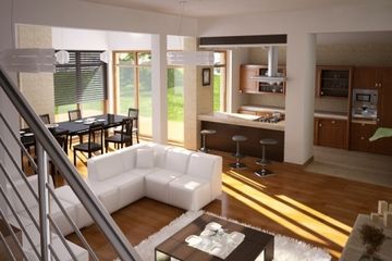  Projekt domu Tenea (KRW1012) - projekt domu parterowego z poddaszem - Zdjęcie 6