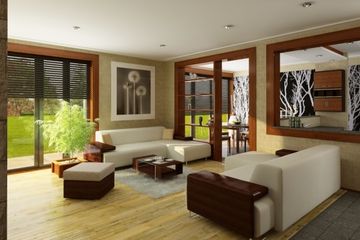  Projekt domu Ingrid (KRW1015) - projekt domu parterowego z poddaszem - Zdjęcie 3