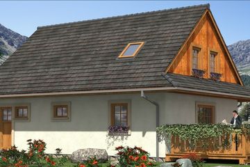  Projekt domu A-100 Dom szkieletowy (BBD1160) - projekt domu parterowego z poddaszem - Zdjęcie 4