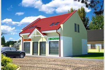  Projekt sklepu, Budynek Handlowy U51 (KRN1064) - projekt sklepu, parterowego - Zdjęcie 1