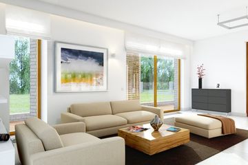  Projekt domu E-148 (WAX1045) - projekt domu z pełnym piętrem - Zdjęcie 5