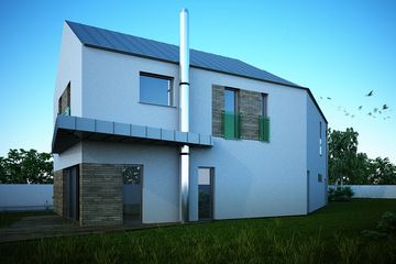  Projekt domu House 22 (WRG1048) - projekt domu z pełnym piętrem - Zdjęcie 1